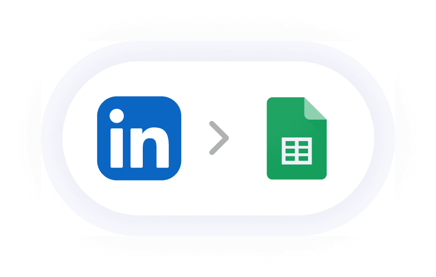 2 ways to export data from linkedin ads to google sheets
