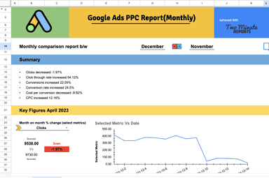 TMR: Google Ads PPC Report(Monthly)