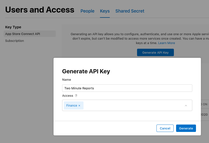 Share a App Store Connect API key with multiple developers