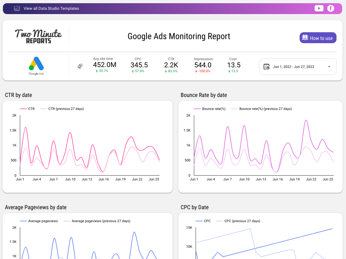 Google Ads Monitoring Report